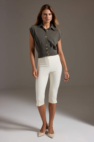 Kosulje TWOAW27BZ00086 - khaki