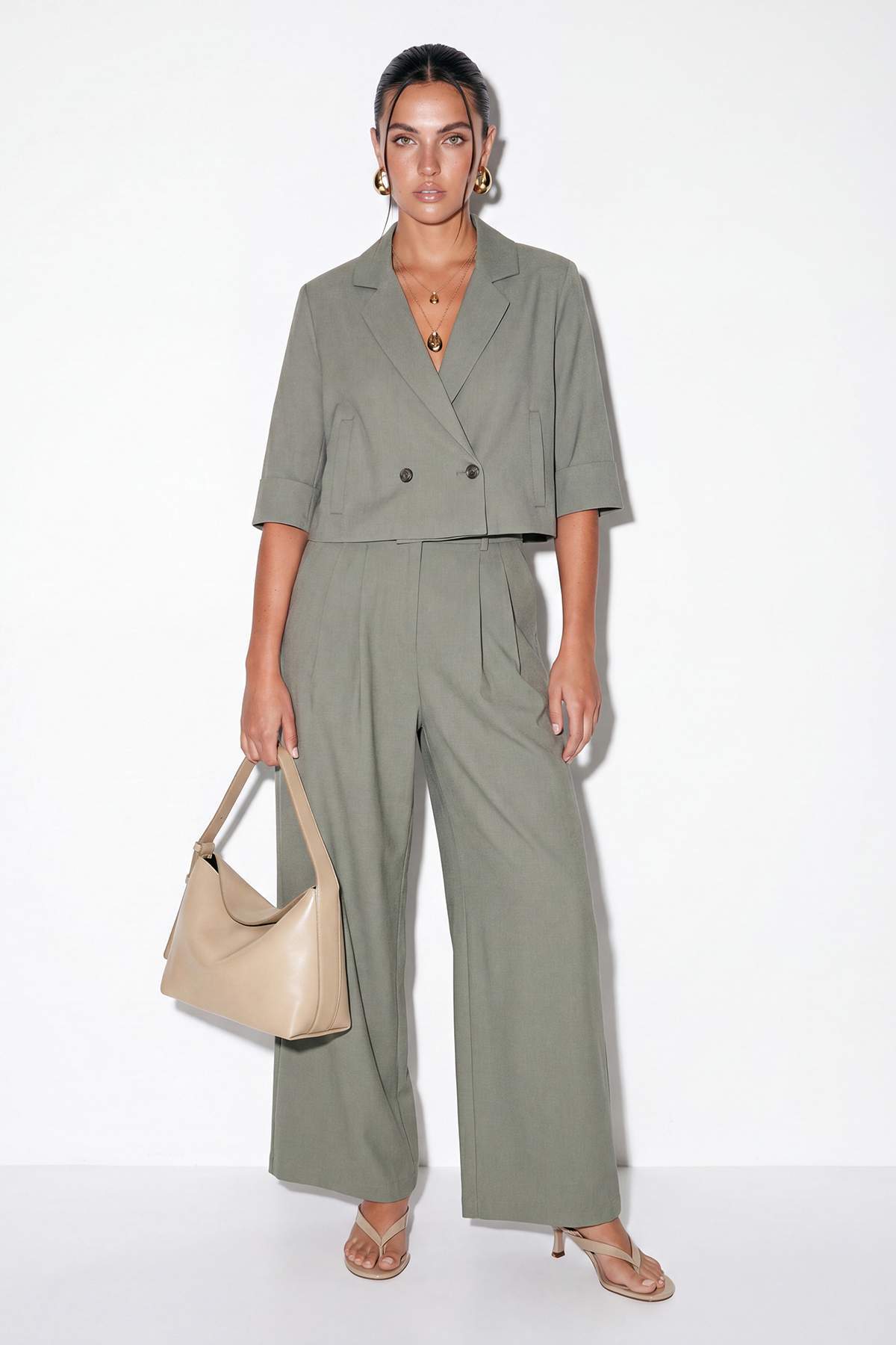 Jakne TDRSS26AU00028 - khaki