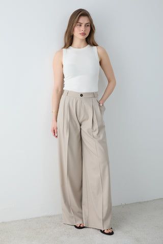 Pantalone TWOSS26PL00231 - kamen [djesi-src-de10b3af96aaa23c4fd1a1611310df92b3a564b00da2a4a81a791f7c2f809c9b]