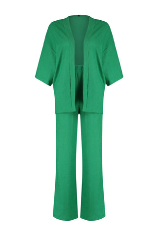 Pantalone TWOSS24AU00091 - zelena