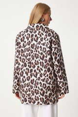 Ženski Leopard Print Kaput – NT00432