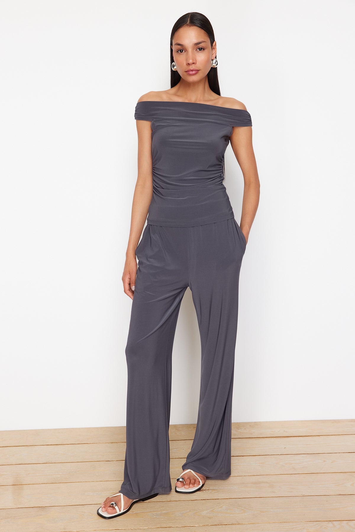 Bluze TWOSS24AU00035 - siva