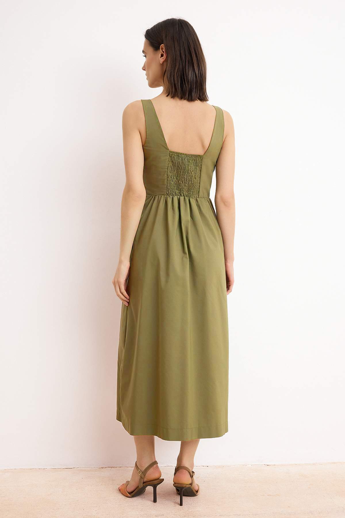 Haljine TWOSS24EL00038 - khaki