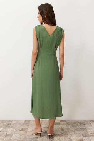 Haljine TWOSS24EL00442 - khaki