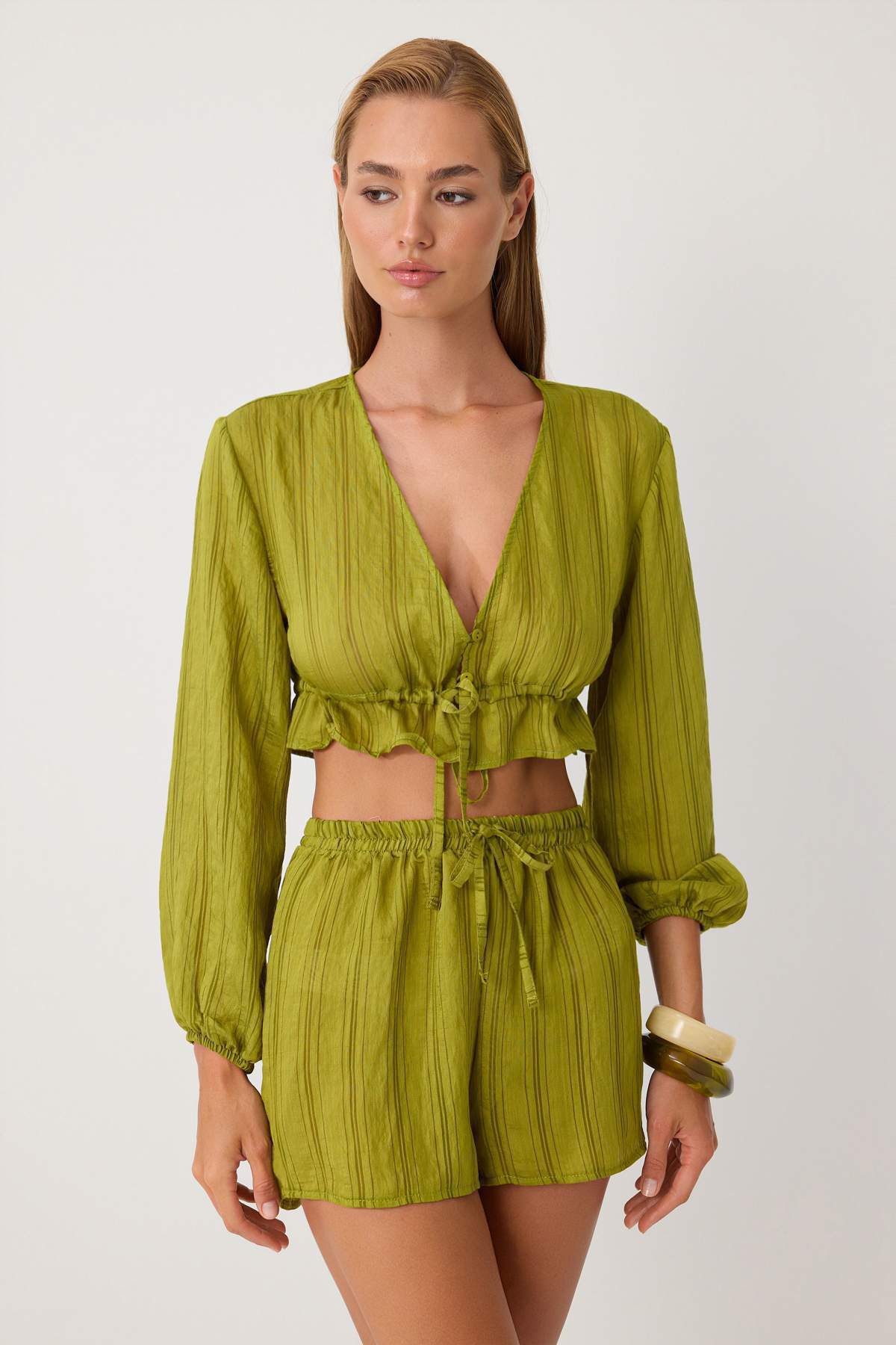Bluze TBESS26AU00028 - zelena