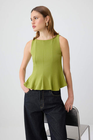 Bluze TWOAW26BZ00229 - zelena