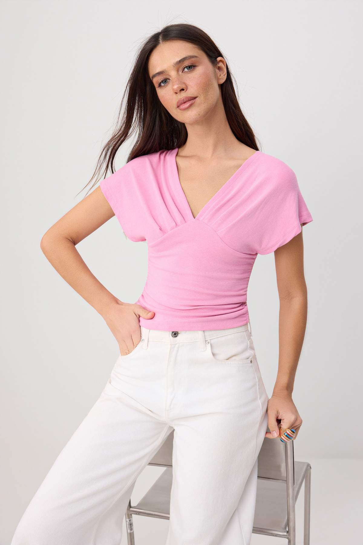 Bluze TWOSS25BZ00605 - roze