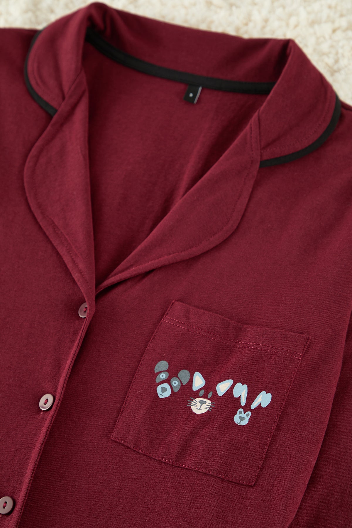 Kosulje THMAW22PT0785 - bordo