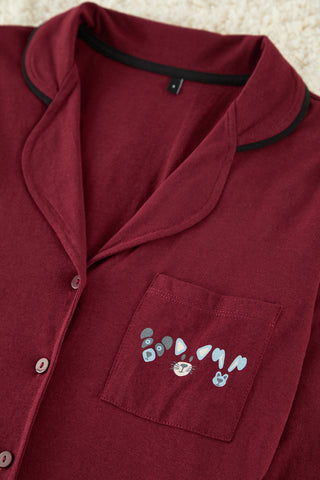 Kosulje THMAW22PT0785 - bordo