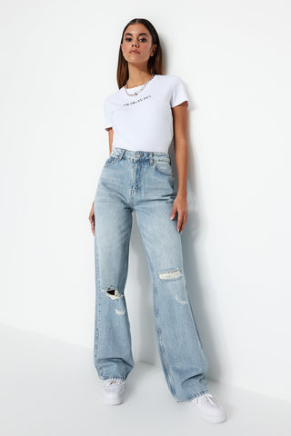 Farmerke TWOSS23JE00102 - plava