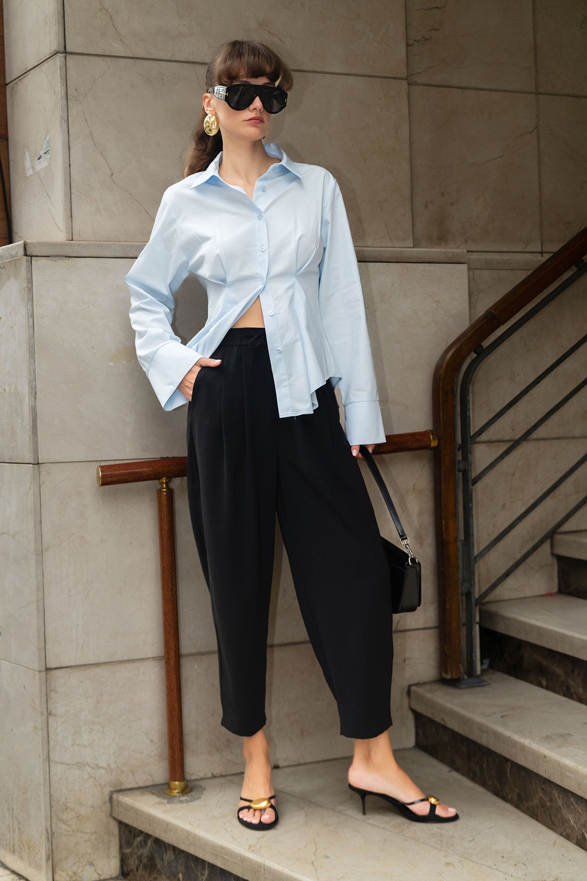 Pantalone TWOSS25PL00126 - crna [djesi-src-3685e1eafd9806a535b5c949c790a4635d843a5da92e9fa93484e4919554c176]