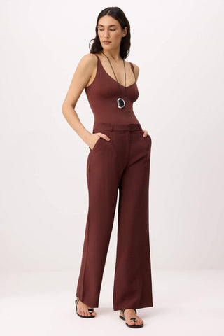 Pantalone TWOSS26PL00069 - bordo [djesi-src-655f8027da9e91eeba50a5cd48dfdc38d25bedaed6151083f2ac785e23c34acb]