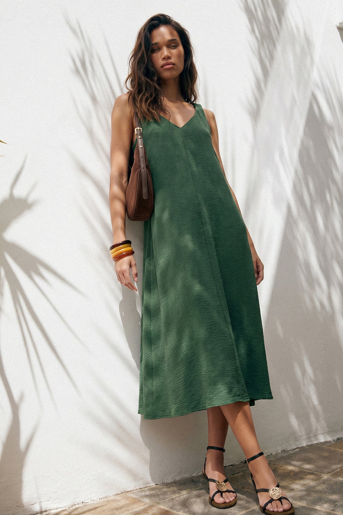 Haljine TWOSS23EL00882 - khaki