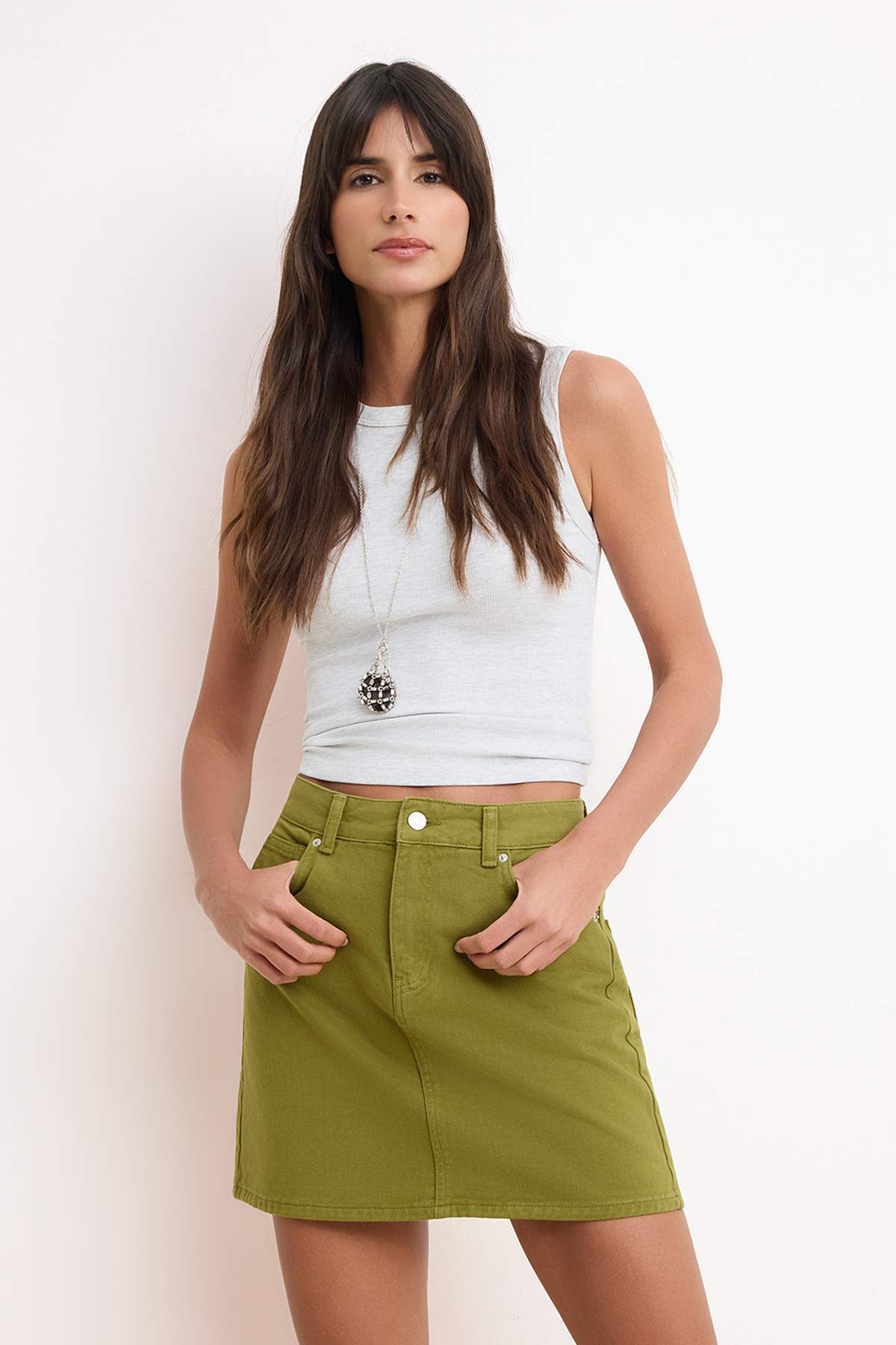 Suknje TWOSS26ET00070 - khaki [djesi-src-e2ba31059459a3b99cc831f4a0680ab18231b5cb46645b2415965c77a4d46685]