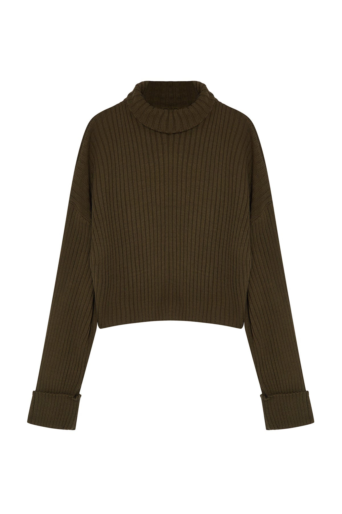 Džemper TWOAW22KZ0223 - khaki