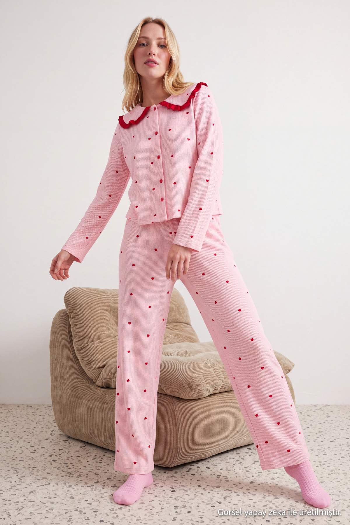 Pidžame THMAW27PT00049 - roze [djesi-src-d1268dfdc483727dbab5fe80872203c0a238854037413c927b7d1eccaf2223a6]