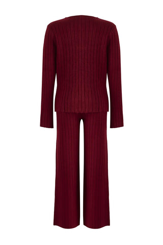 Pantalone TWOAW26AU00004 - bordo