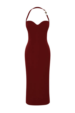 Haljine TPRSS25EL00014 - bordo