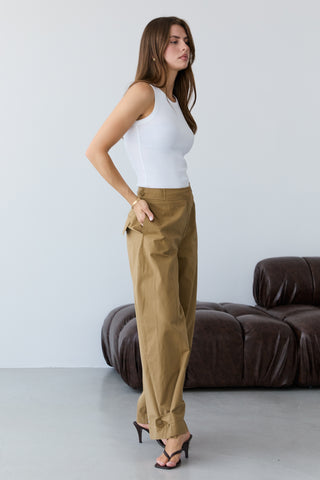 Pantalone TWOAW27PL00046 - bež [djesi-src-a47550f87d560b656fdc36b57ea6245dc844e60996e87f650e0f9a22fe3a51d6]