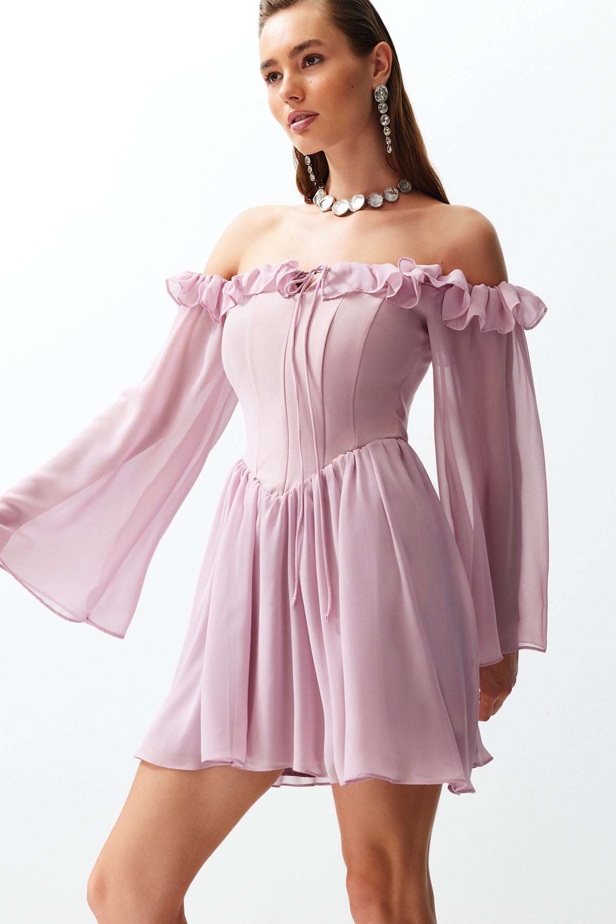 Haljine TPRSS23EL00096 - roze