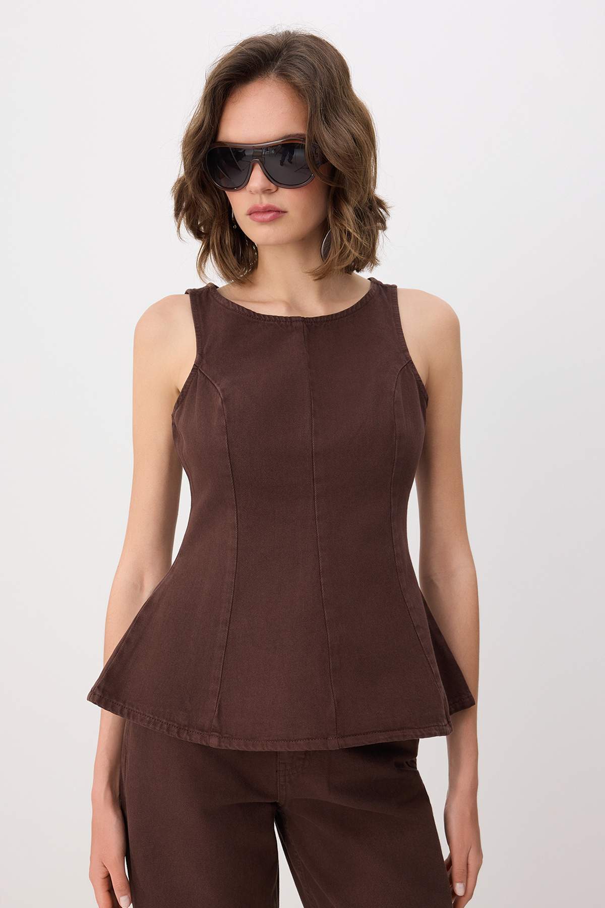 Bluze TWOSS26BZ00196 - braon