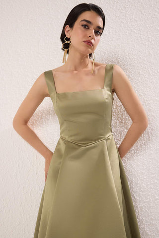 Haljine TPRAW25EL00040 - zelena