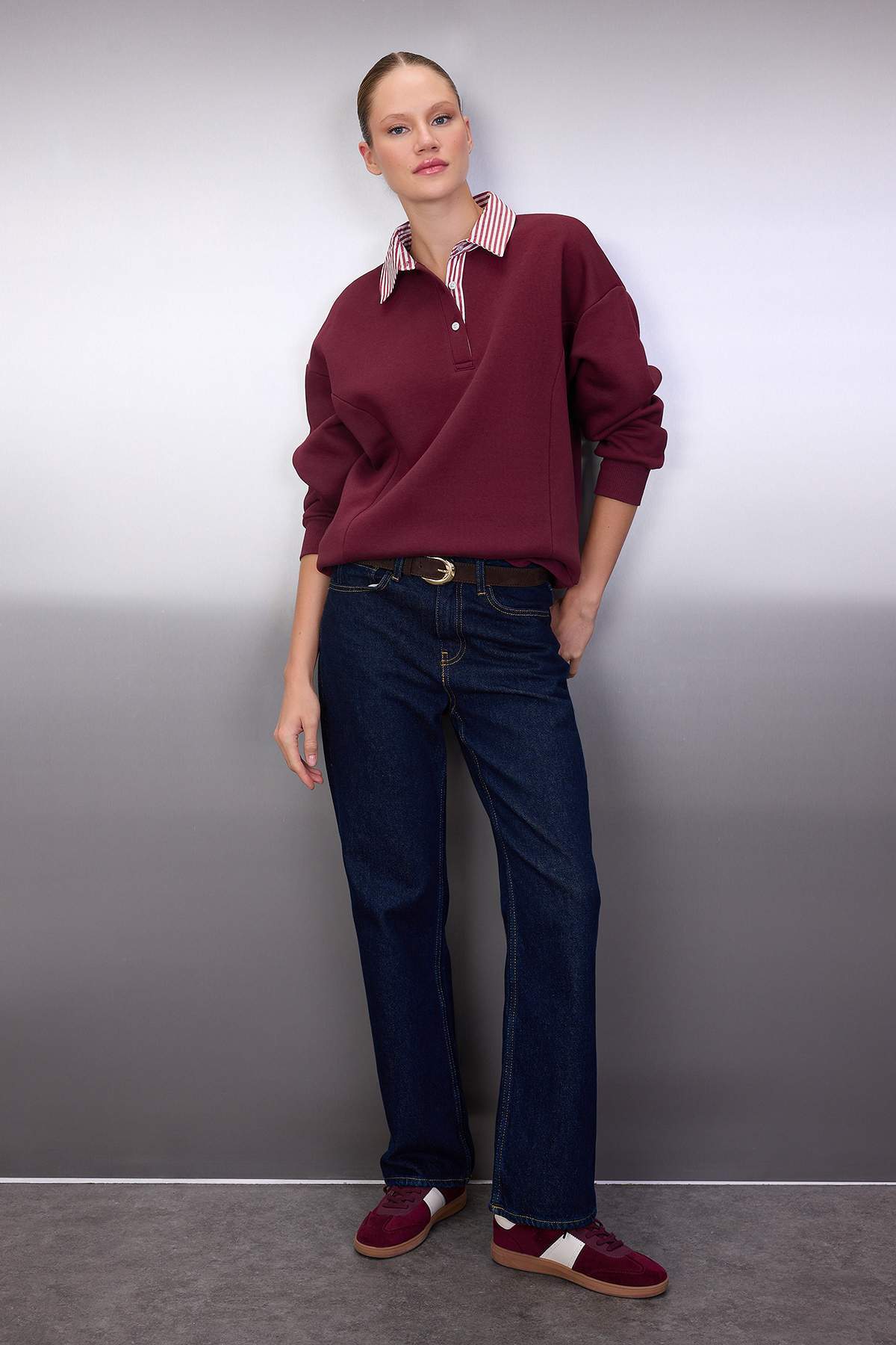 Duksevi TWOAW26SW00116 - bordo [djesi-src-7d1531c4ff75f7e189a53e2701e869f6811ba20f4d27c7a922886c849a76b44d]