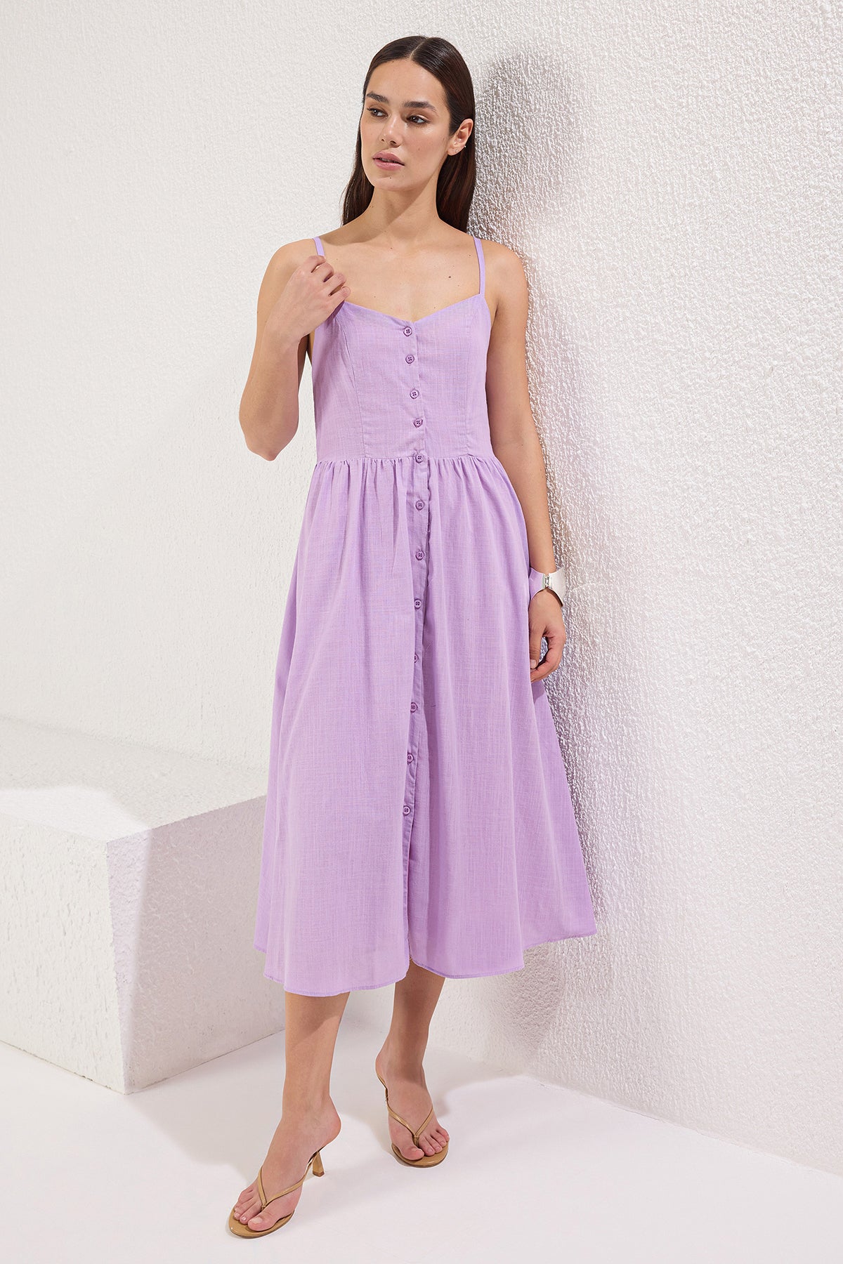 Haljine TWOSS25EL00524 - lila