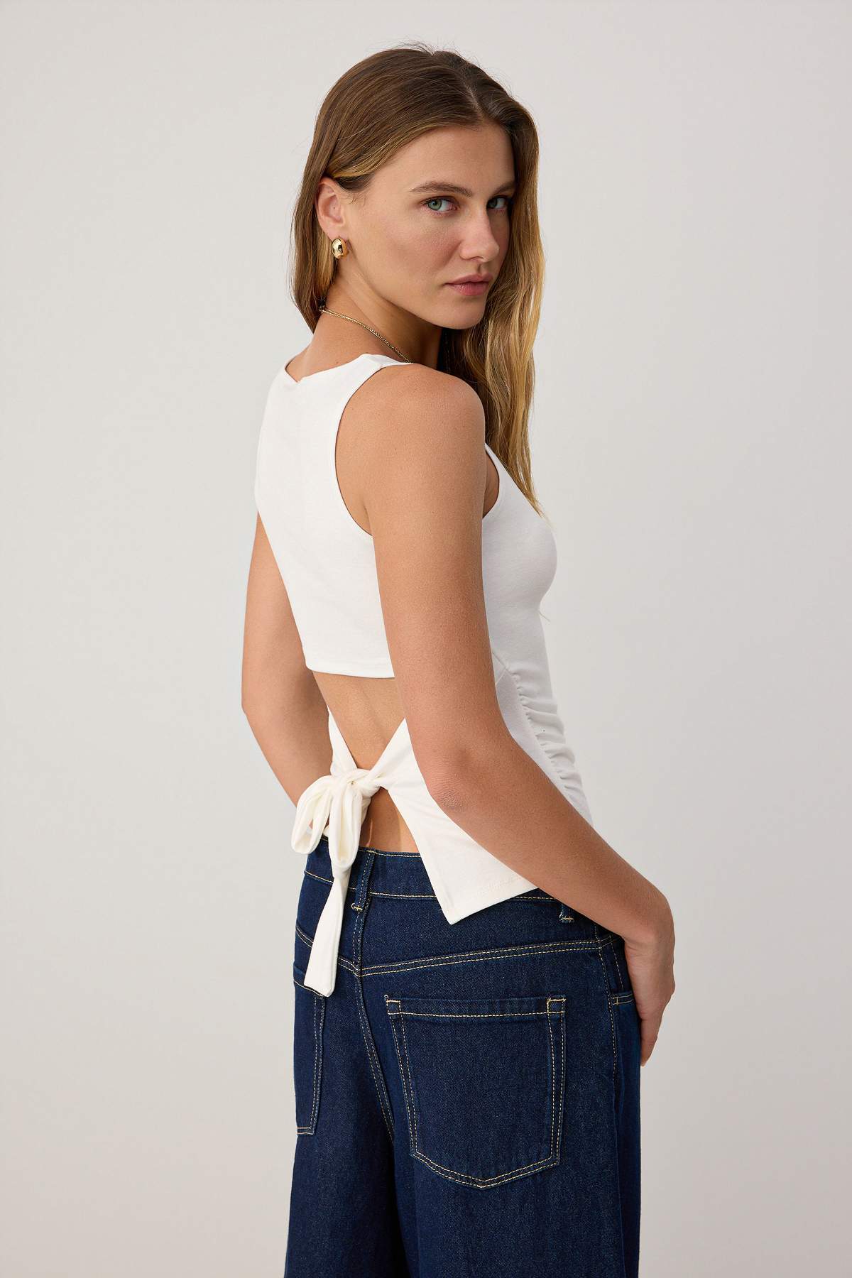 Bluze TWOSS26BZ00672 - ekru