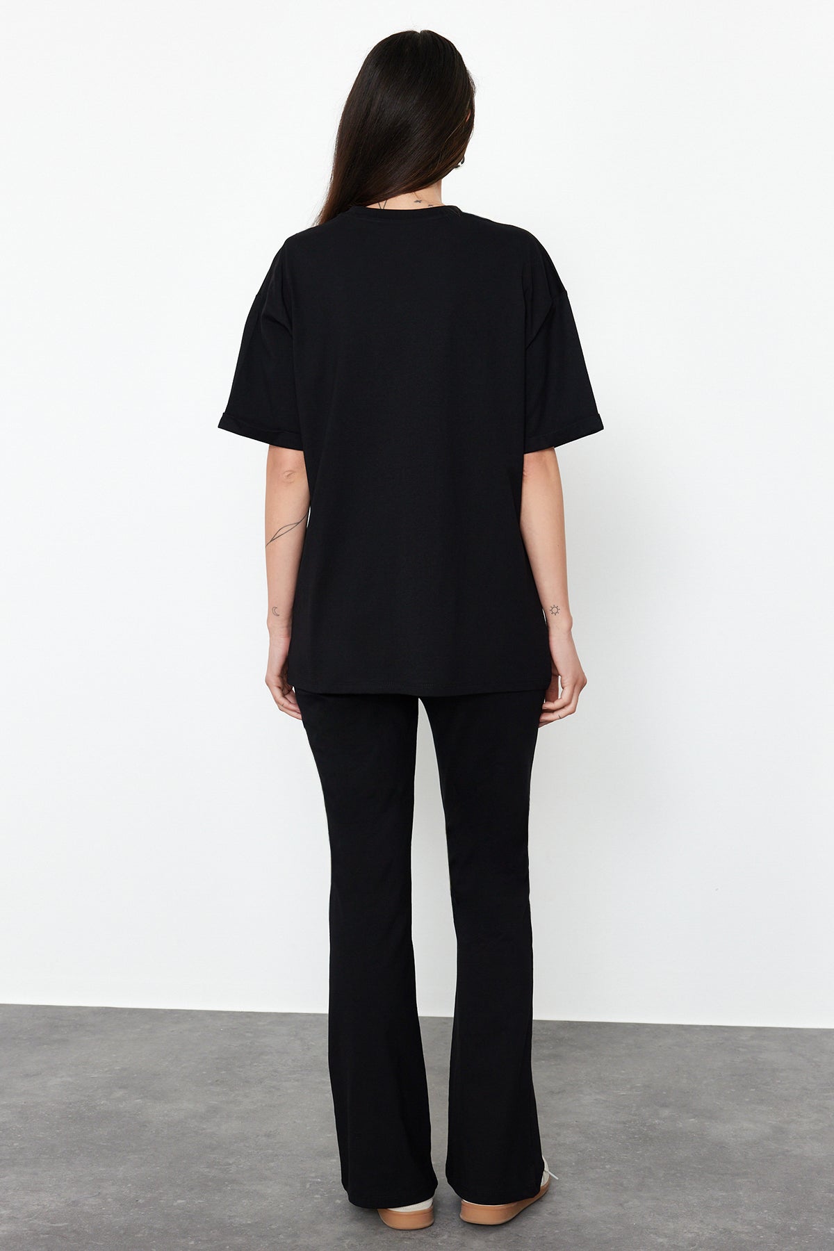Majice TWOSS24AU00059 - crna