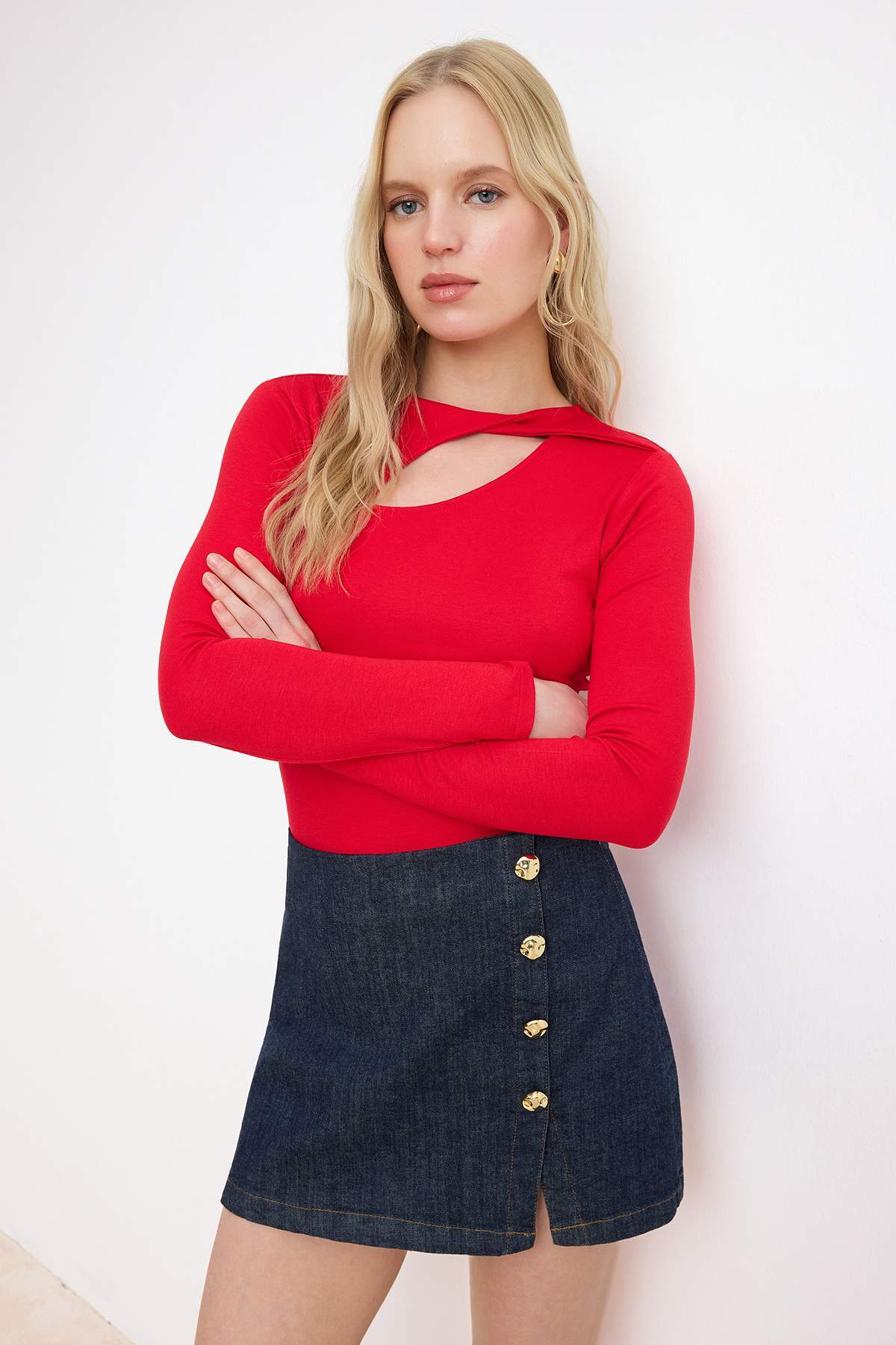 Bluze TWOSS26BZ00247 - crvena