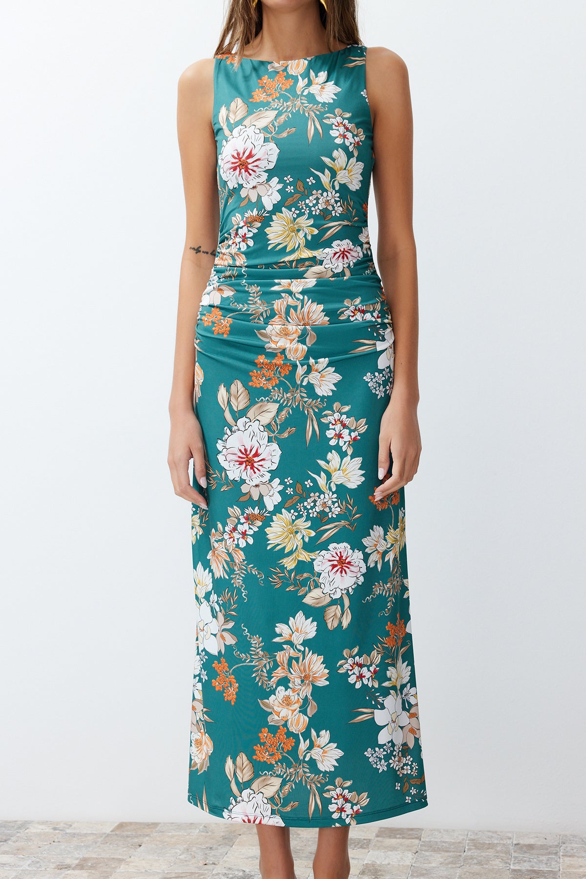 Haljine TWOSS24EL00528 - zelena