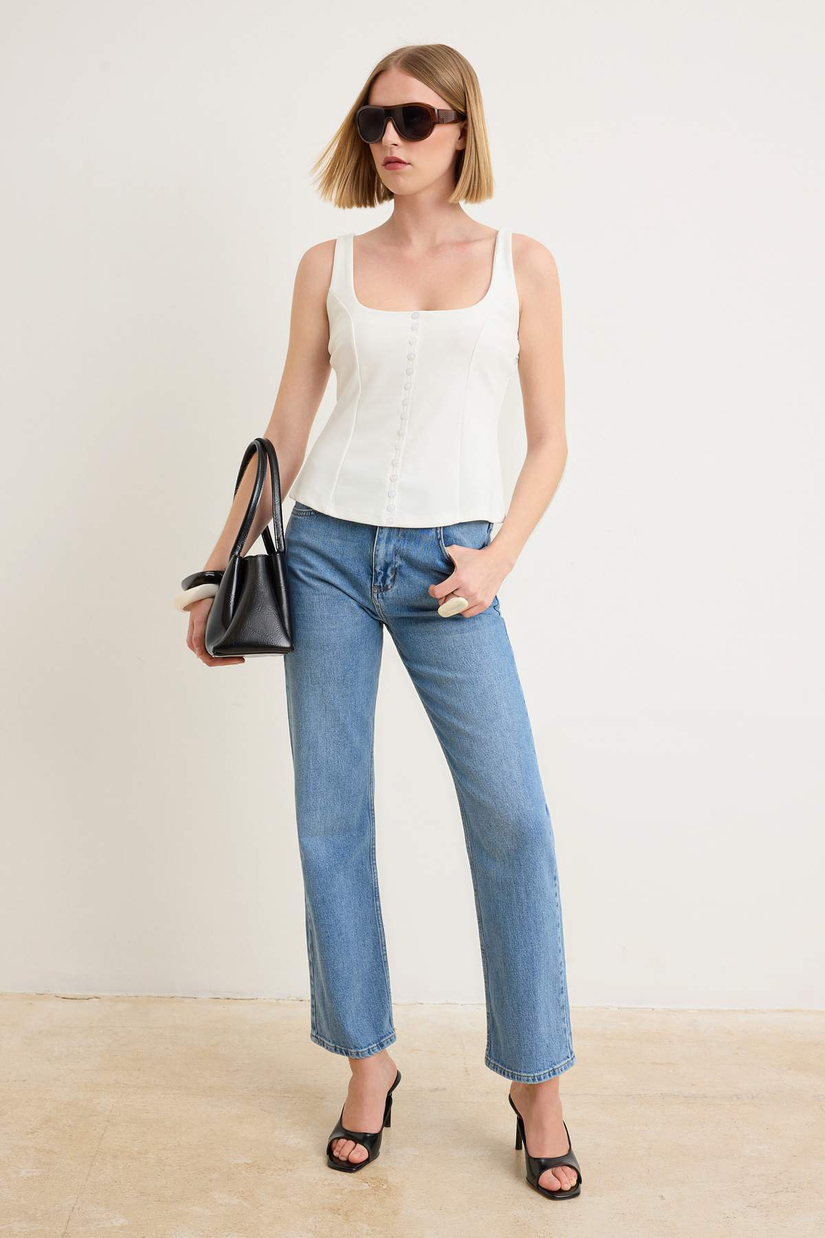 Bluze TWOSS26BZ00387 - ekru