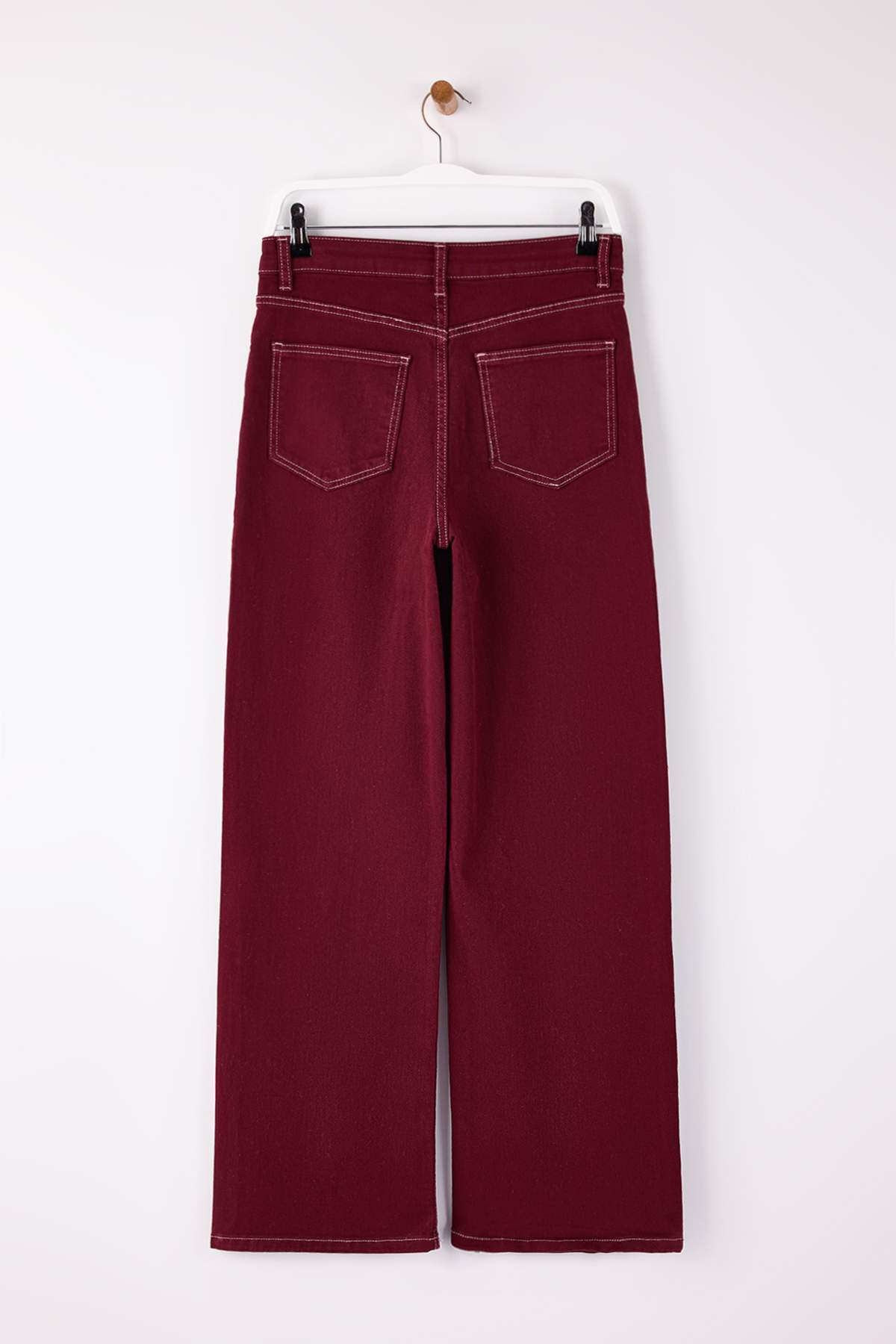 Farmerke TWOAW26JE00299 - bordo
