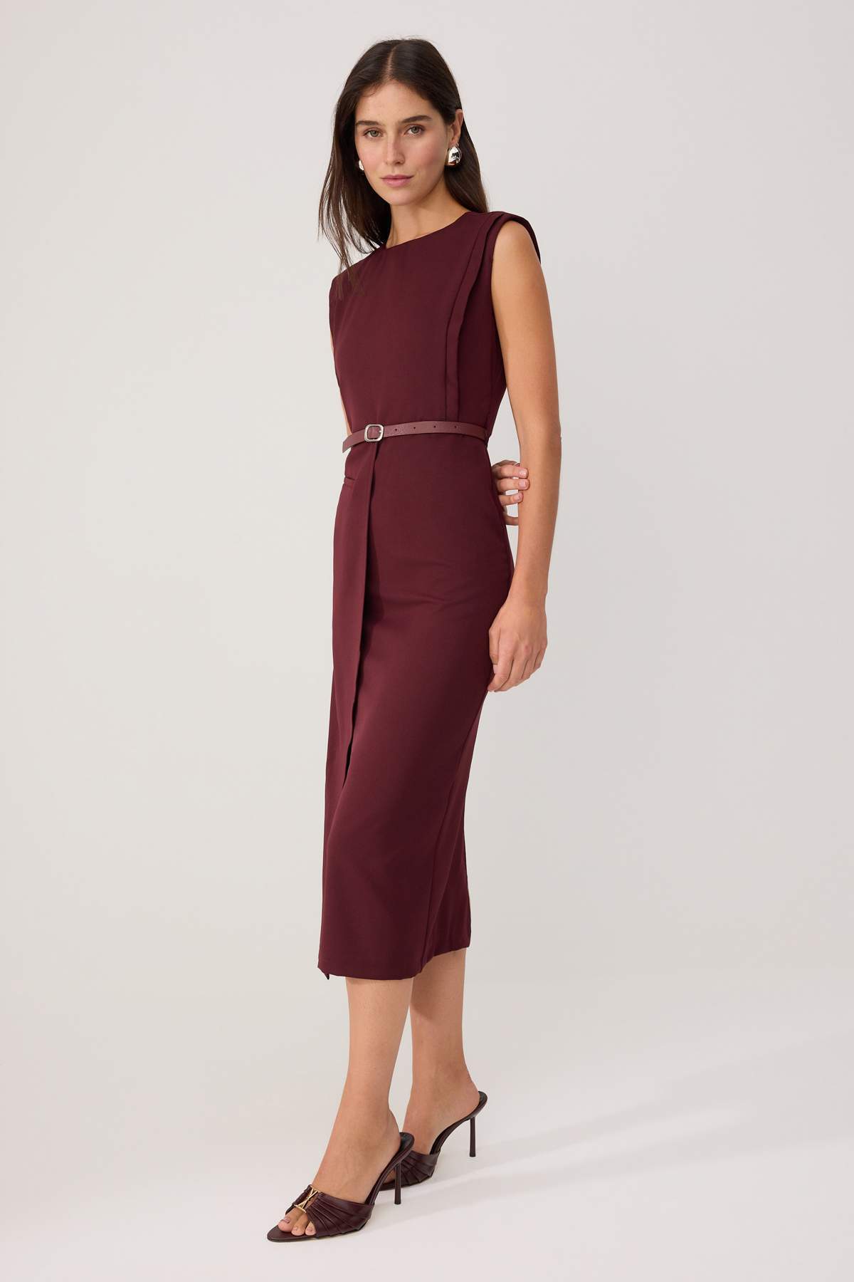 Haljine TWOAW26EL00078 - bordo