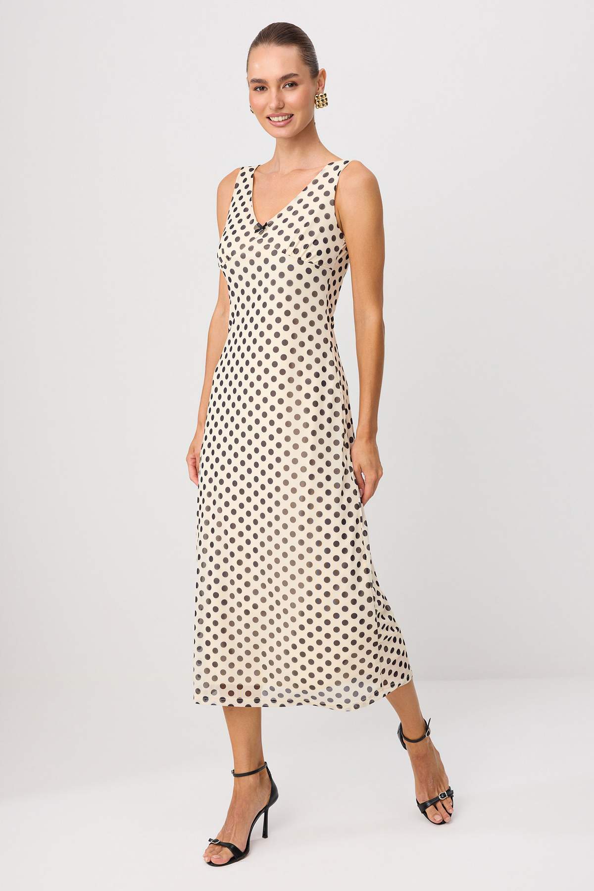 Haljine TWOSS25EL00361 - krem