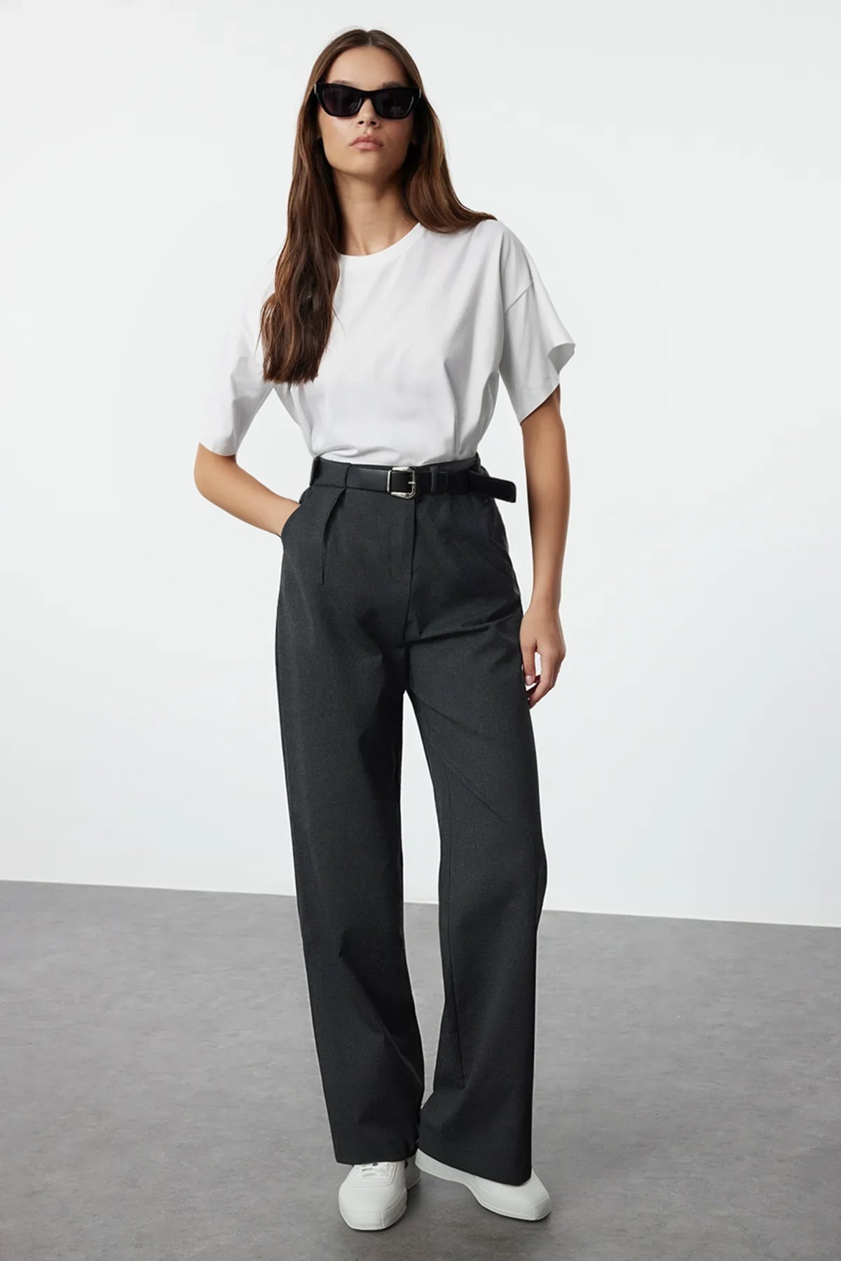 Pantalone TWOAW25PL00046 - siva [djesi-src-38a011bd565536ec477d20edae74a33108828ee0f5c3106a88f4a3aaf925cfb8]
