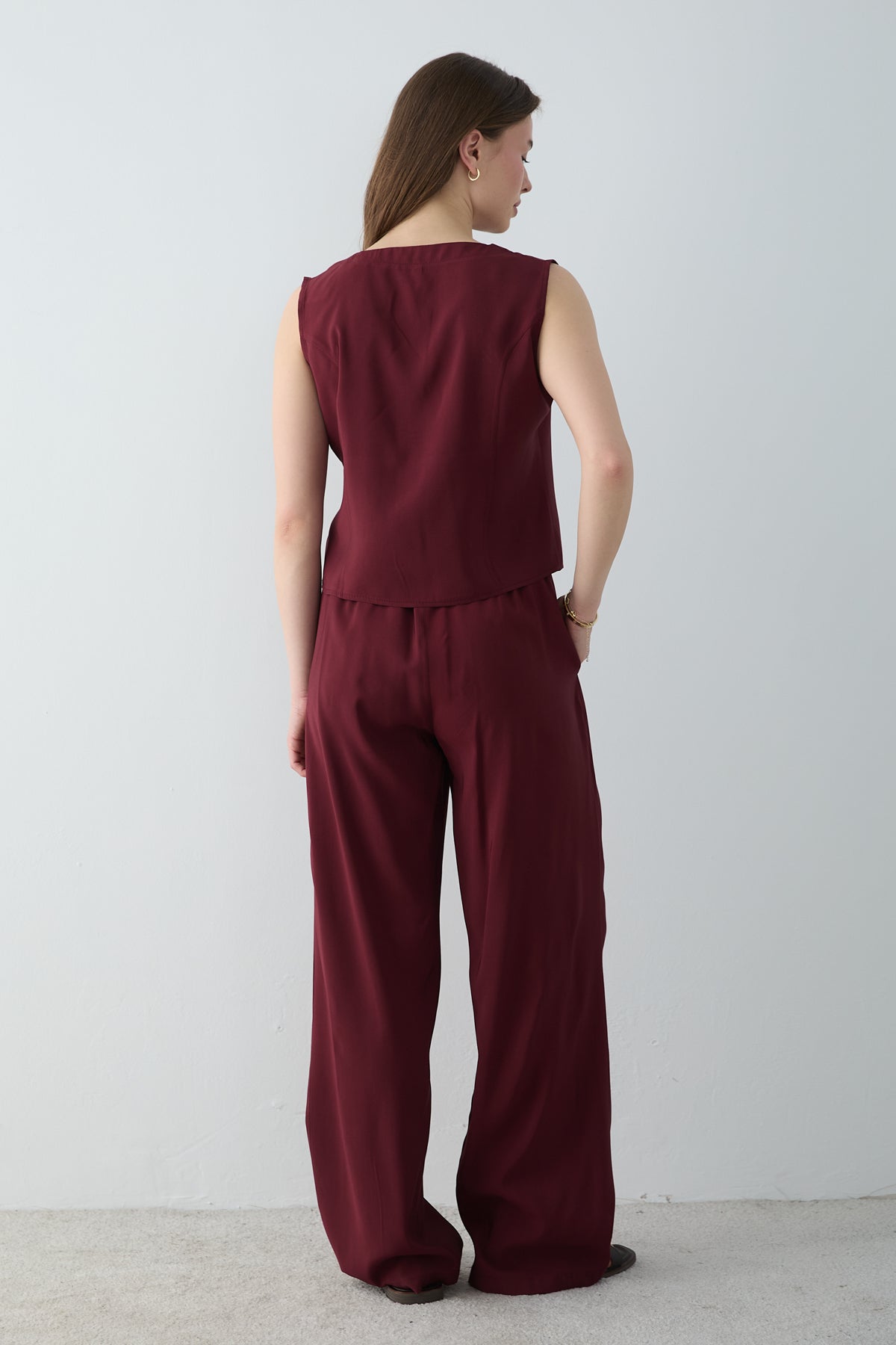 Bluze TWOSS26AU00086 - bordo