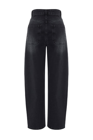 Farmerke TWOSS24JE00038 - crna
