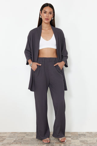 Pantalone TWOSS24AU00091 - siva