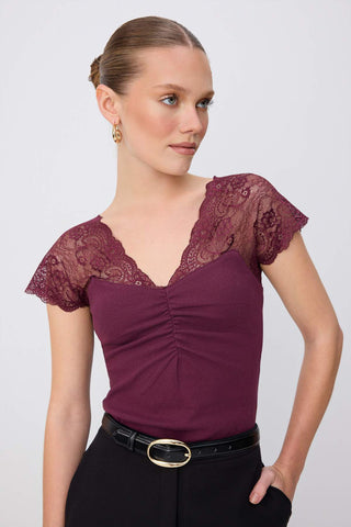 Bluze TWOSS26BZ00991 - šljive