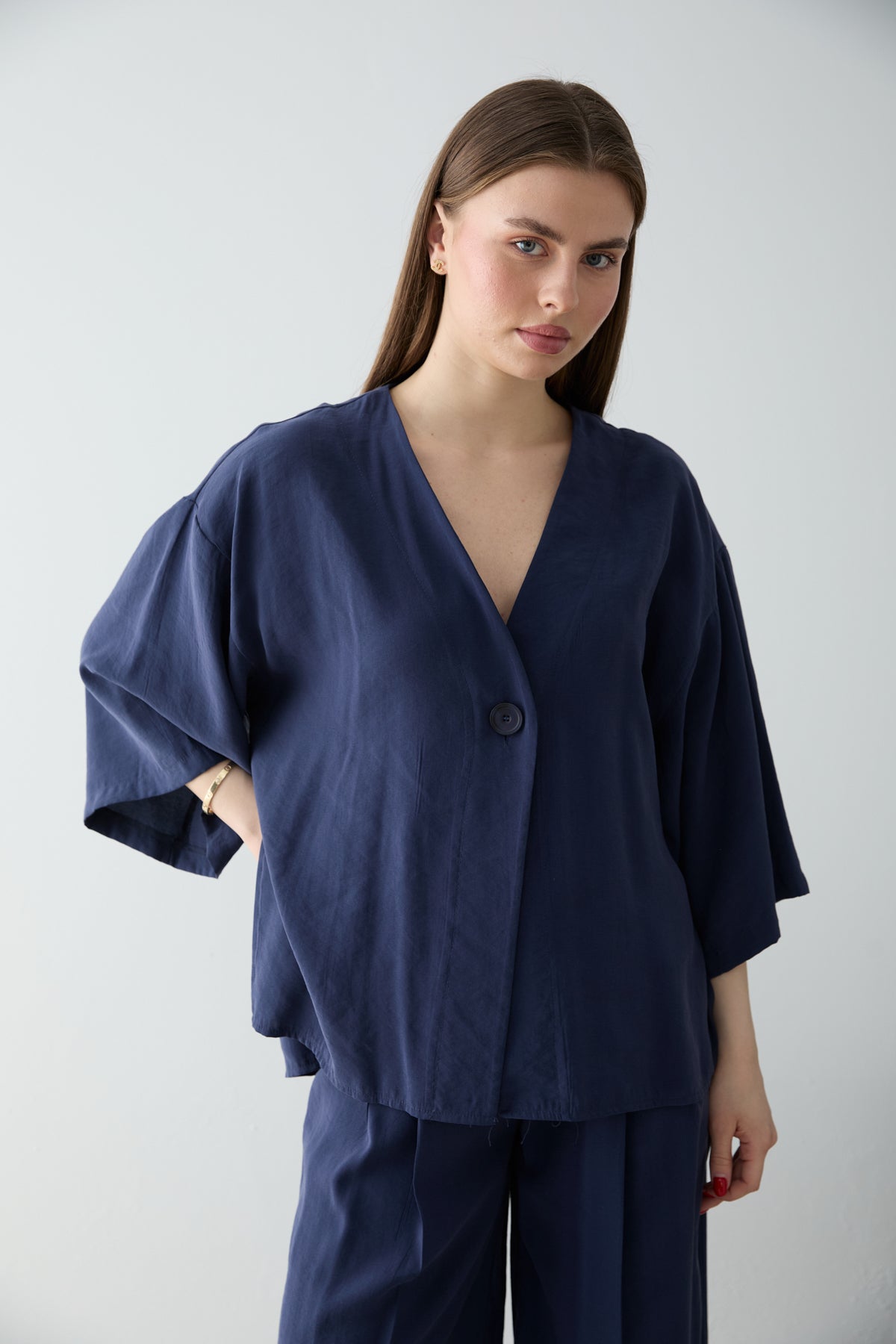 Bluze TWOSS26AU00208 - teget
