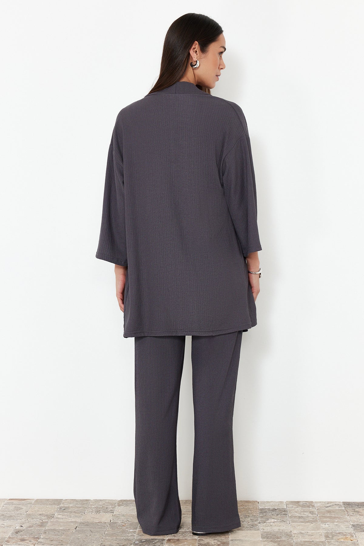 Pantalone TWOSS24AU00091 - siva