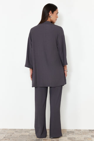 Pantalone TWOSS24AU00091 - siva