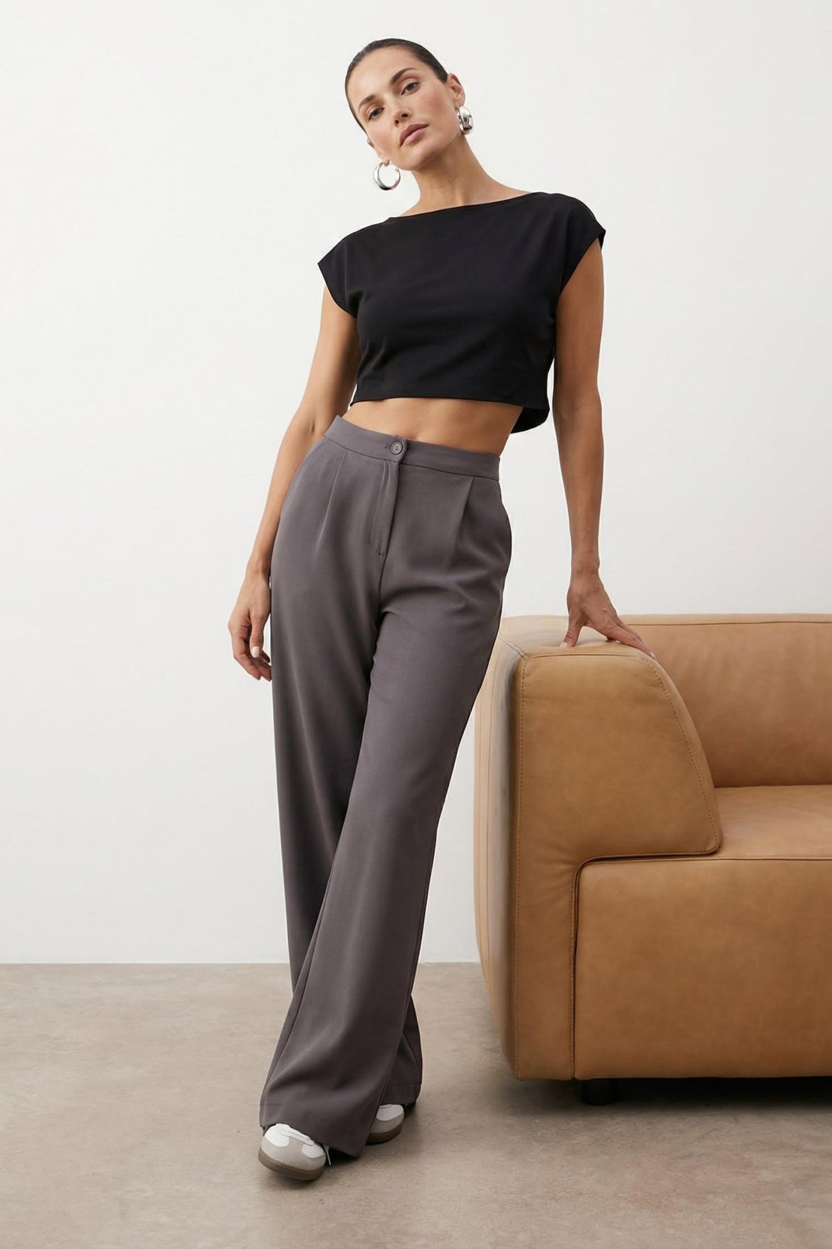 Pantalone TWOAW22PL0139 - siva [djesi-src-05144766e731b4a643fd0892e0b856fd6ae5926178edaef97c98aa180ad9a074]