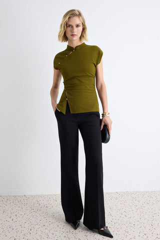 Bluze TWOAW27BZ00077 - zelena