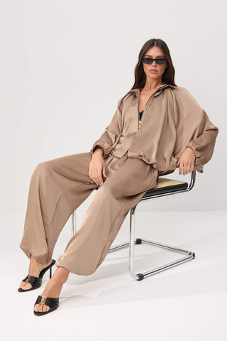 Pantalone TWOAW26AU00114 - vizon