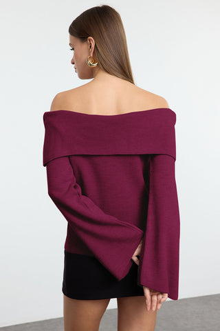 Džemper TWOAW25KZ00373 - bordo