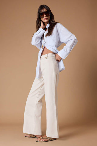 Farmerke TWOSS26JE00208 - ekru
