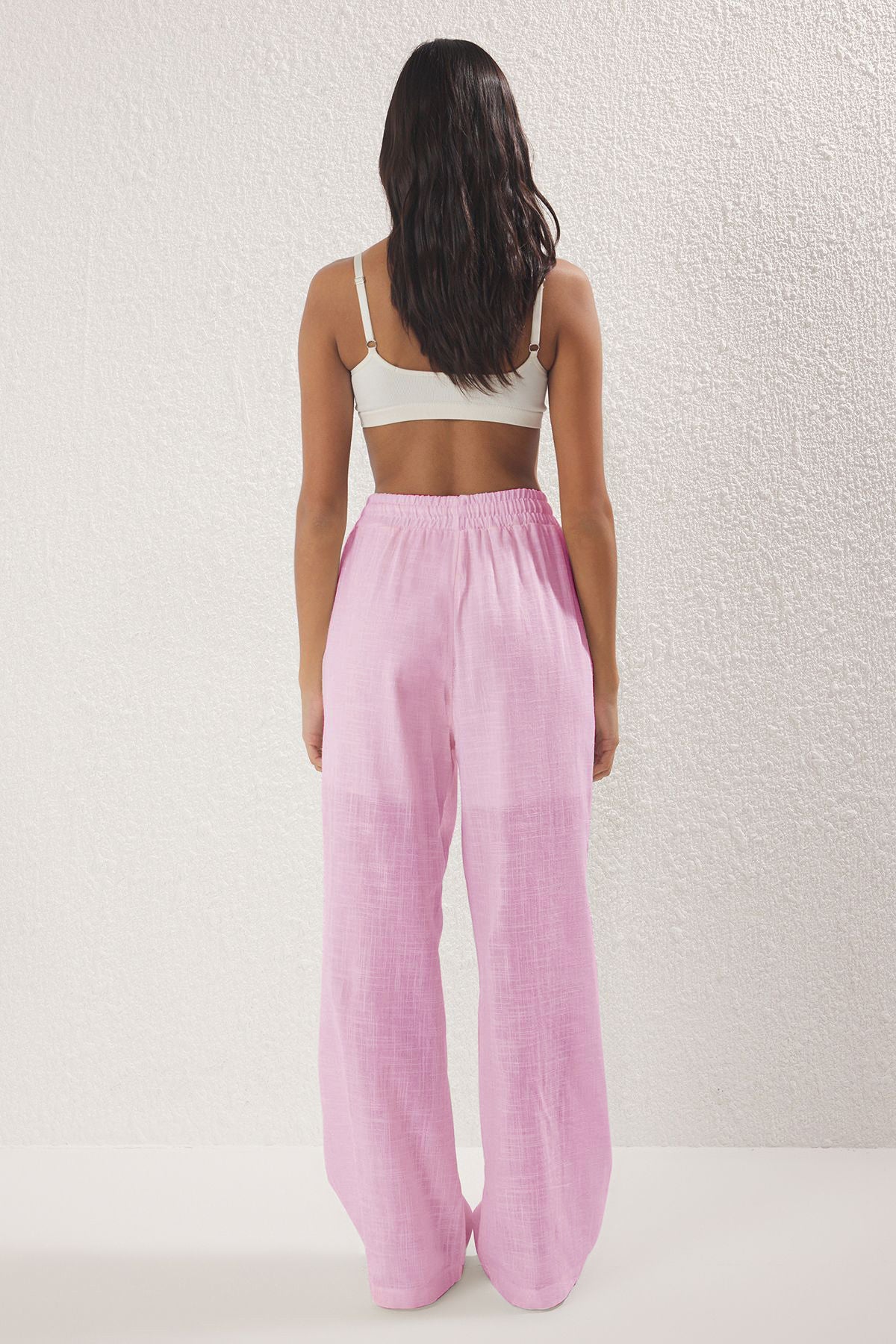 Pantalone TWOSS25PL00121 - roze [djesi-src-3d37293e133530219a6f80e5053f66e949e5b33d66d835c01335342bec642085]